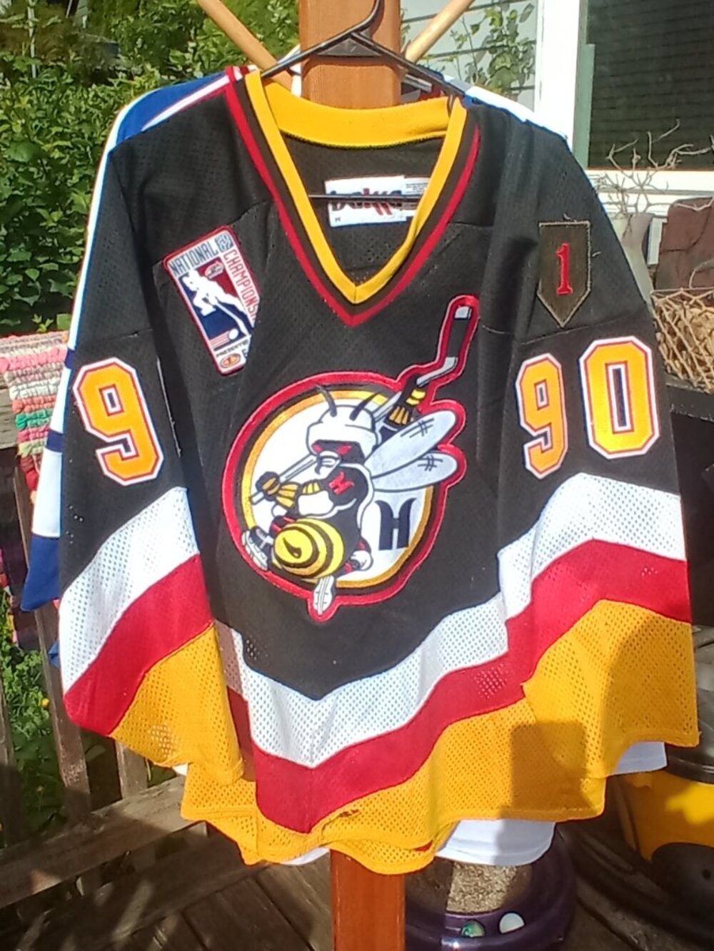 T.J Watt Pitttsburgh Hornets hockey Jersey M